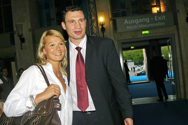 Franziska van Almsick, Vitali Klitschko