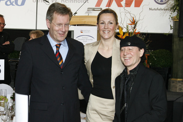 Chrisitan Wulff mit Gattin Bettina, Klaus Meine