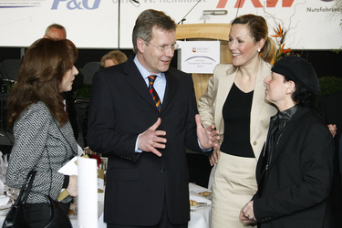 Chrisitan Wulff mit Gattin Bettina, Klaus Meine