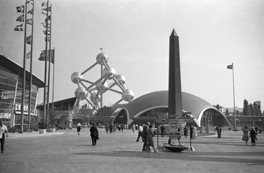 Expogelände mit Atomium