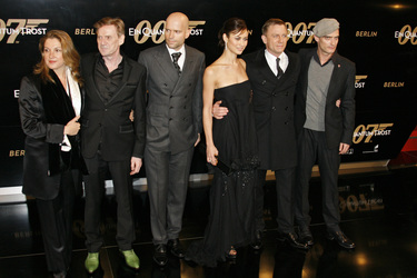 Barbara Broccoli, Jesper Christensen, Marc Forster, Olga Kurylenko, Daniel Craig, Anatole Taubman