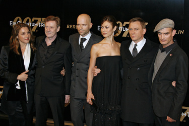 Barbara Broccoli, Jesper Christensen, Marc Forster, Olga Kurylenko, Daniel Craig, Anatole Taubman