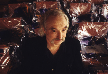 Pressetermin mit Holger Czukay in London