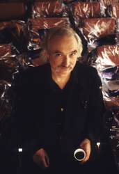 Pressetermin mit Holger Czukay in London