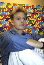 Jason Donovan in Amsterdam