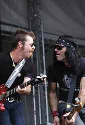 Jesse 'The Devil' Hughes, Brian 'Big Hand' O'Connor (Eagles of Death Metal)