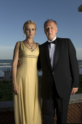 Werner Herzog mit Gattin Lena Herzog