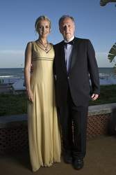 Werner Herzog mit Gattin Lena Herzog