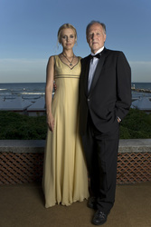 Werner Herzog mit Gattin Lena Herzog