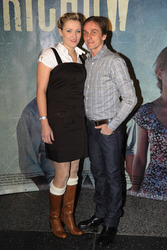 André Hennicke mit Freundin Denise Gebhardt