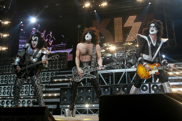 Gene Simmons / The Demon, Paul Stanley / The Starchild, Tommy Thayer / The Spaceman