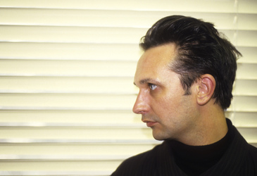 Fototermin mit Stephen Mallinder in London