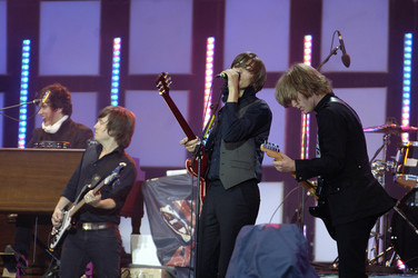 Mats Björke, Carl-Johan Fogelklou, Gustaf Norén, Björn Dixgard (Mando Diao)