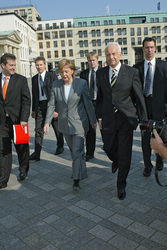 Angela Merkel, Edmund Stoiber