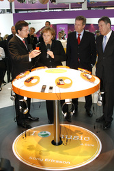 Angela Merkel, Christian Wulff, Michael Glos