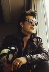 Photoshooting mit David Vanian in London