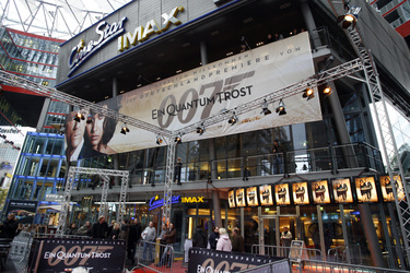 Roter Teppich vor dem CineStar im Sony Center