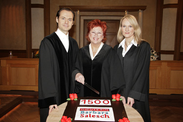 Bernd Römer, Richterin Barbara Salesch, Ulrike Tasic
