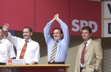Matthias Platzeck, Gerhard Schröder