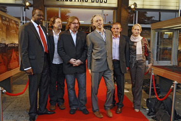 Eugene-Richard Gasana, Michael Caton-Jones, Bob Geldof, Dominique Horwitz