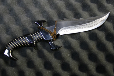 Klingonischer Dolch aus 'Star Trek'