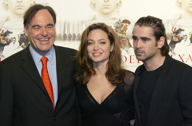 Oliver Stone, Angelina Jolie, Colin Farrell