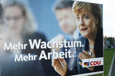 Wahlplakat Angelika Merkel