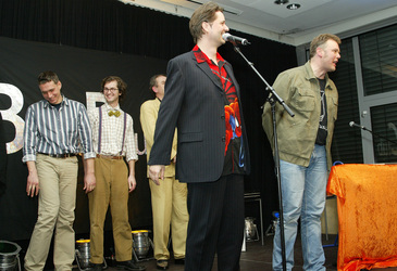 Timon Hoffmann, Gabor Vosteen, Matthias Wesslowski, Nico Walser, Wolfgang Grieger
