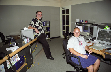"Star Trek: Voyager" Visual Effects-Team