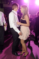 Annemarie Eilfeldwith mit Freund Steffen Cieszynski