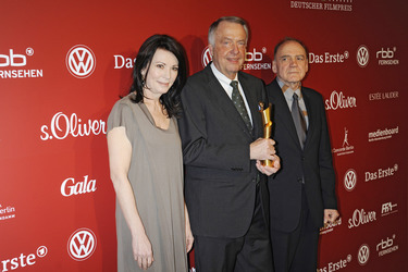 Iris Berben, Bernd Neumann, Bruno Ganz