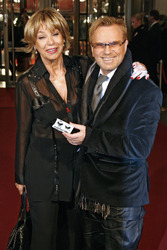 Judy Winter, René Koch mit Wimpern von Hildegard Knef