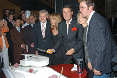 Udo Jürgens mit Familie