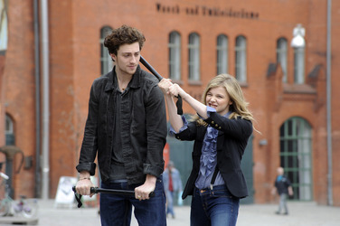 Aaron Johnson, Chloe Moretz