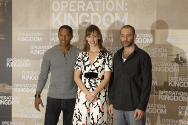 Jamie Foxx, Jennifer Garner, Ashraf Barhom