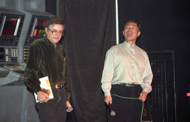 Walter Koenig, George Takei