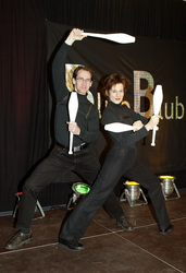 Sören Nossek, Patricia Harlos (LED-Light Emitting Duo)