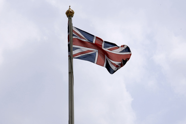 Flagge auf dem Buckingham-Palast / Buckingham Palace