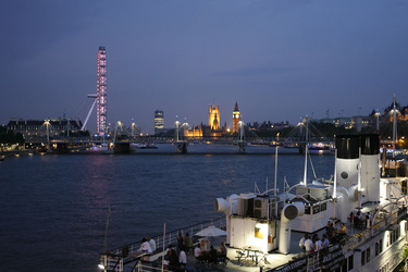 Blick über die Themse