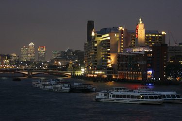 Blick über die Themse