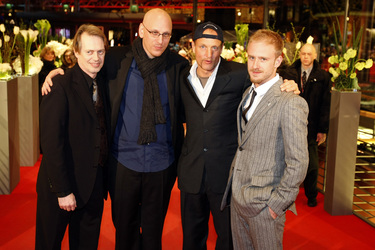 Steve Buscemi, Oren Moverman, Woody Harrelson, Ben Foster