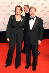 Olaf Scholz mit Frau Britta Ernst