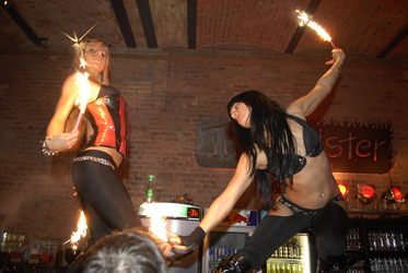 Striptease Tänzerinnen