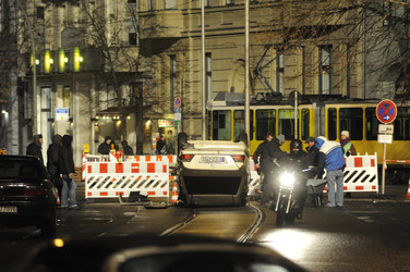 Nachtdreh zum Thriller 'Unknown Identity'