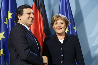Manuel Barroso, Angela Merkel