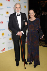 Christopher Lee mit Ehefrau Gitte Lee