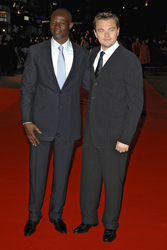 Djimon Hounsou, Leonardo DiCaprio