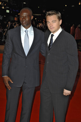 Djimon Hounsou, Leonardo DiCaprio