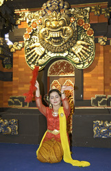 Tänzerin aus Indonesien