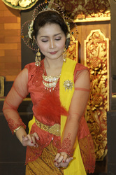 Tänzerin aus Indonesien